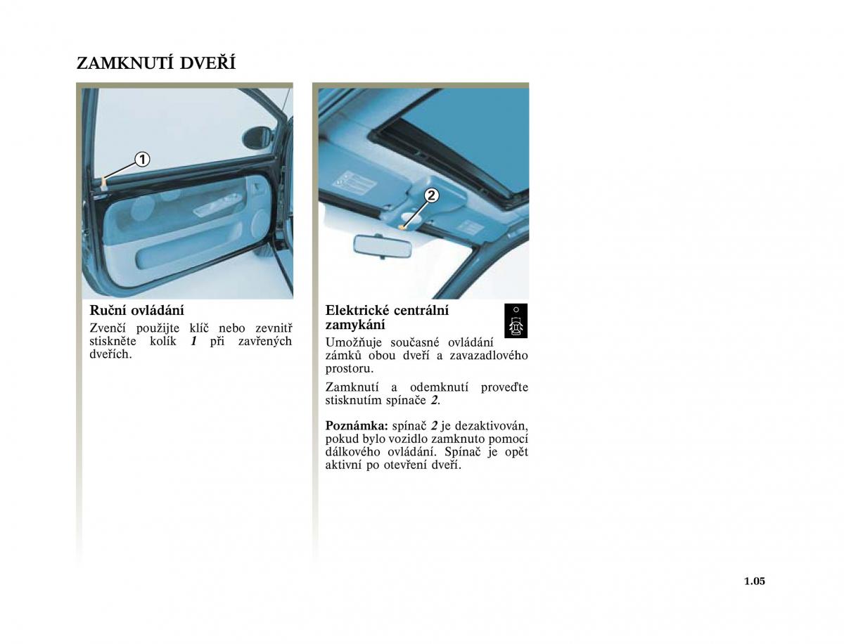 Renault Twingo I 1 owners manual / page 11