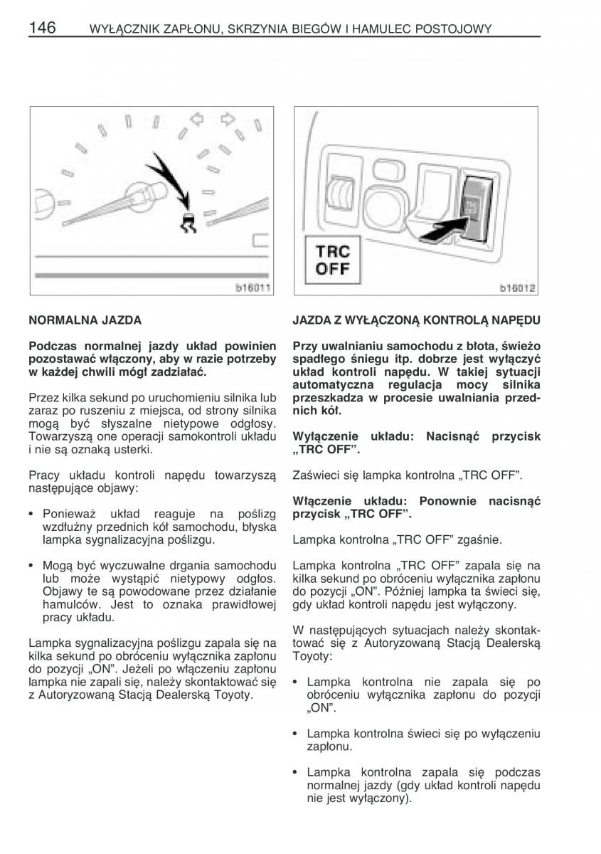 Toyota Corolla Verso I 1 instrukcja obslugi / page 153