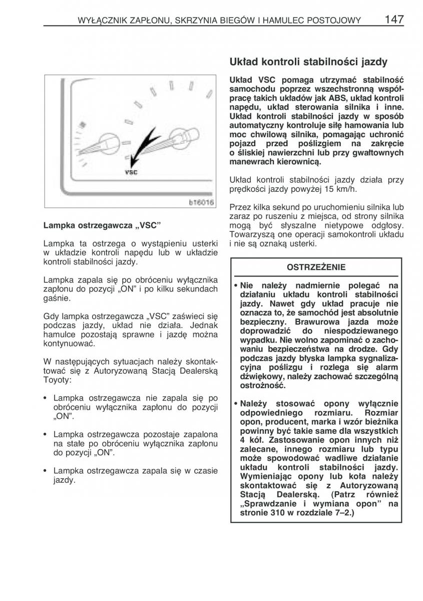 Toyota Corolla Verso I 1 instrukcja obslugi / page 154