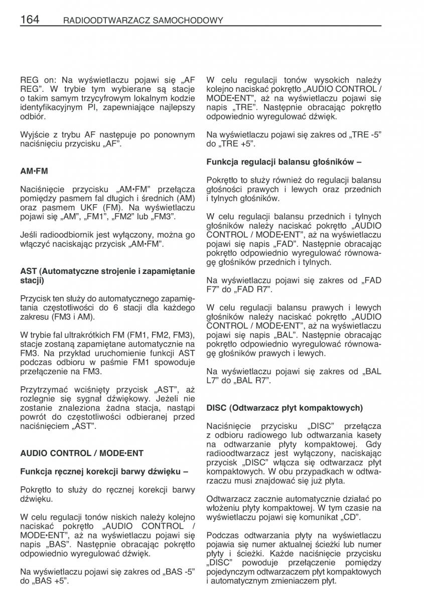 Toyota Corolla Verso I 1 instrukcja obslugi / page 171