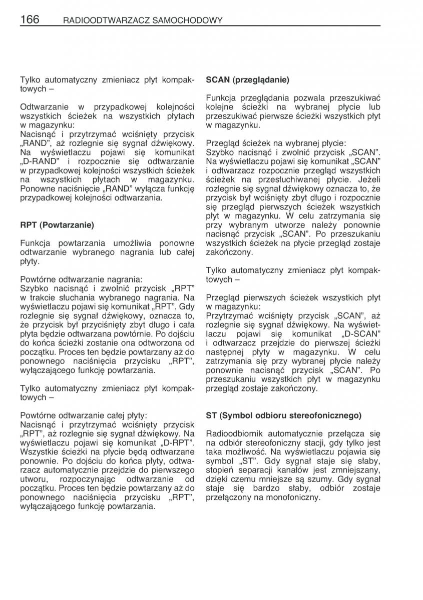 Toyota Corolla Verso I 1 instrukcja obslugi / page 173
