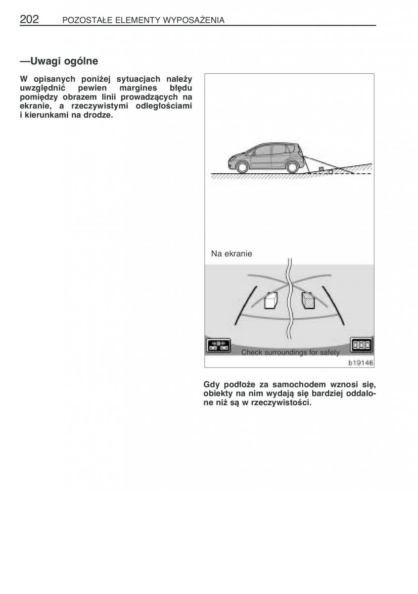 Toyota Corolla Verso I 1 instrukcja obslugi / page 209