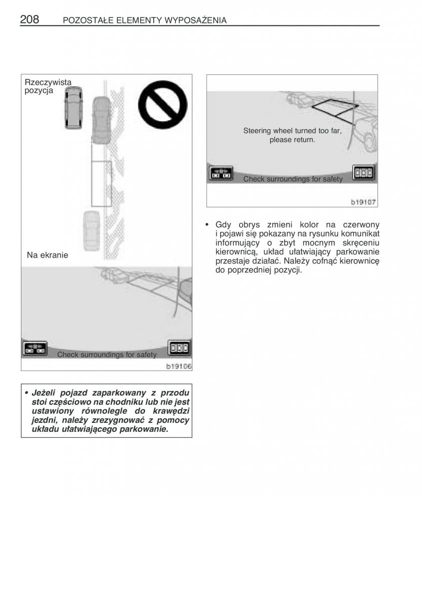 Toyota Corolla Verso I 1 instrukcja obslugi / page 215