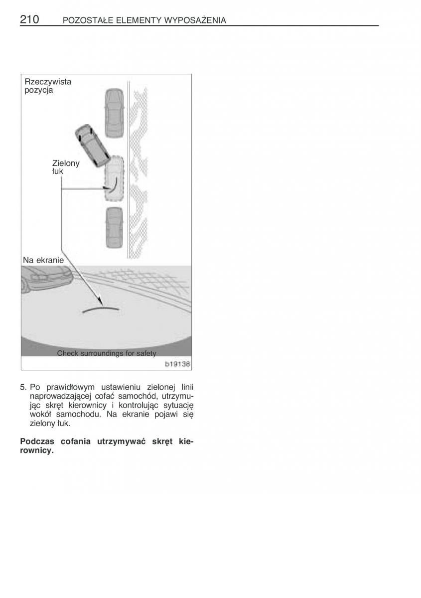 Toyota Corolla Verso I 1 instrukcja obslugi / page 217