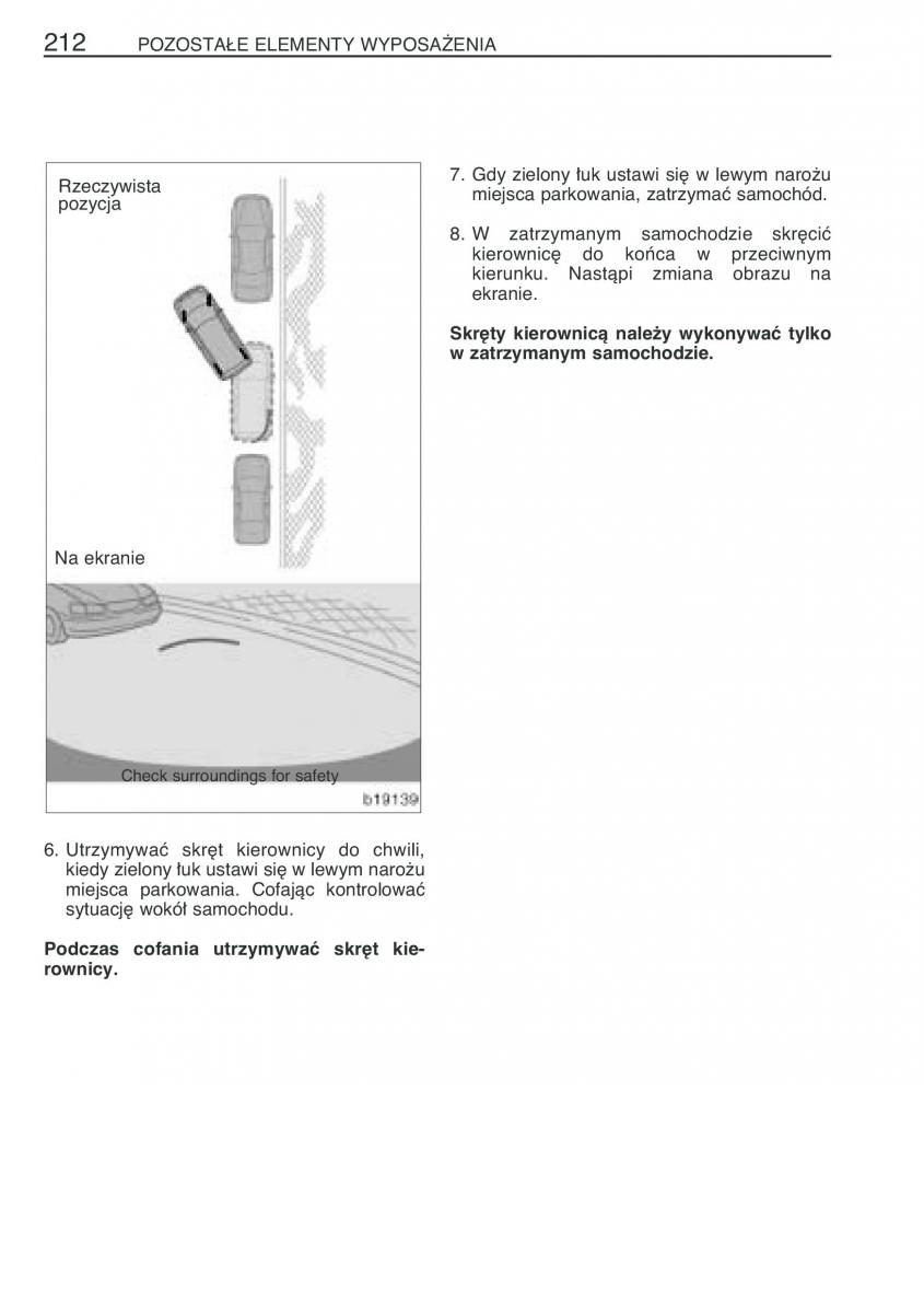 Toyota Corolla Verso I 1 instrukcja obslugi / page 219