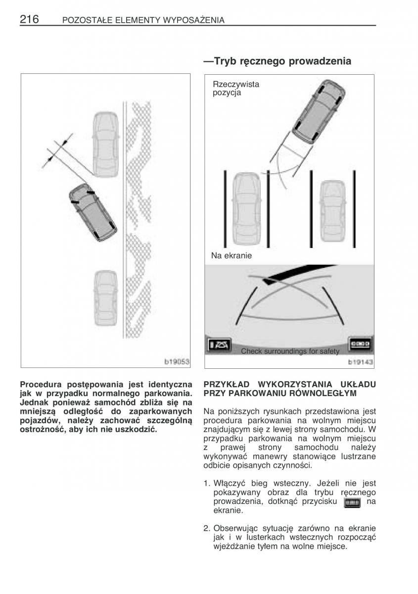 Toyota Corolla Verso I 1 instrukcja obslugi / page 223