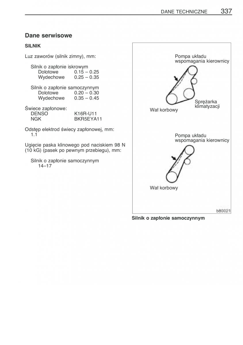 manual  Toyota Corolla Verso I 1 instrukcja / page 344