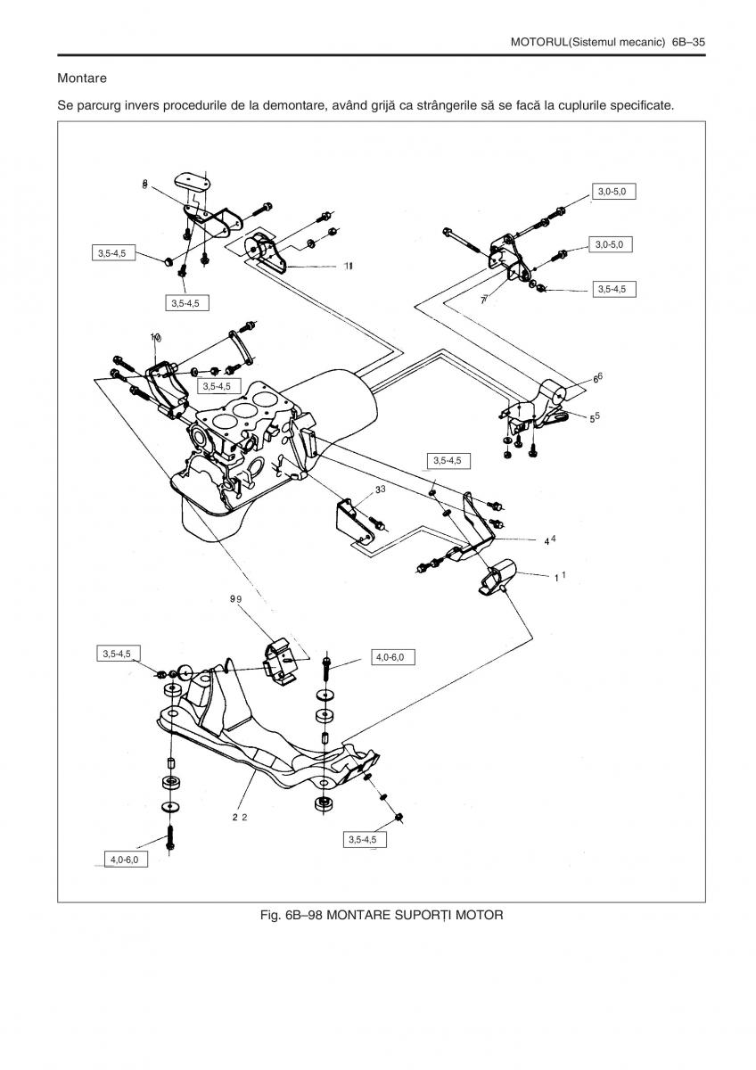 Daewoo Tico service book ksiazka serwisowa / page 119