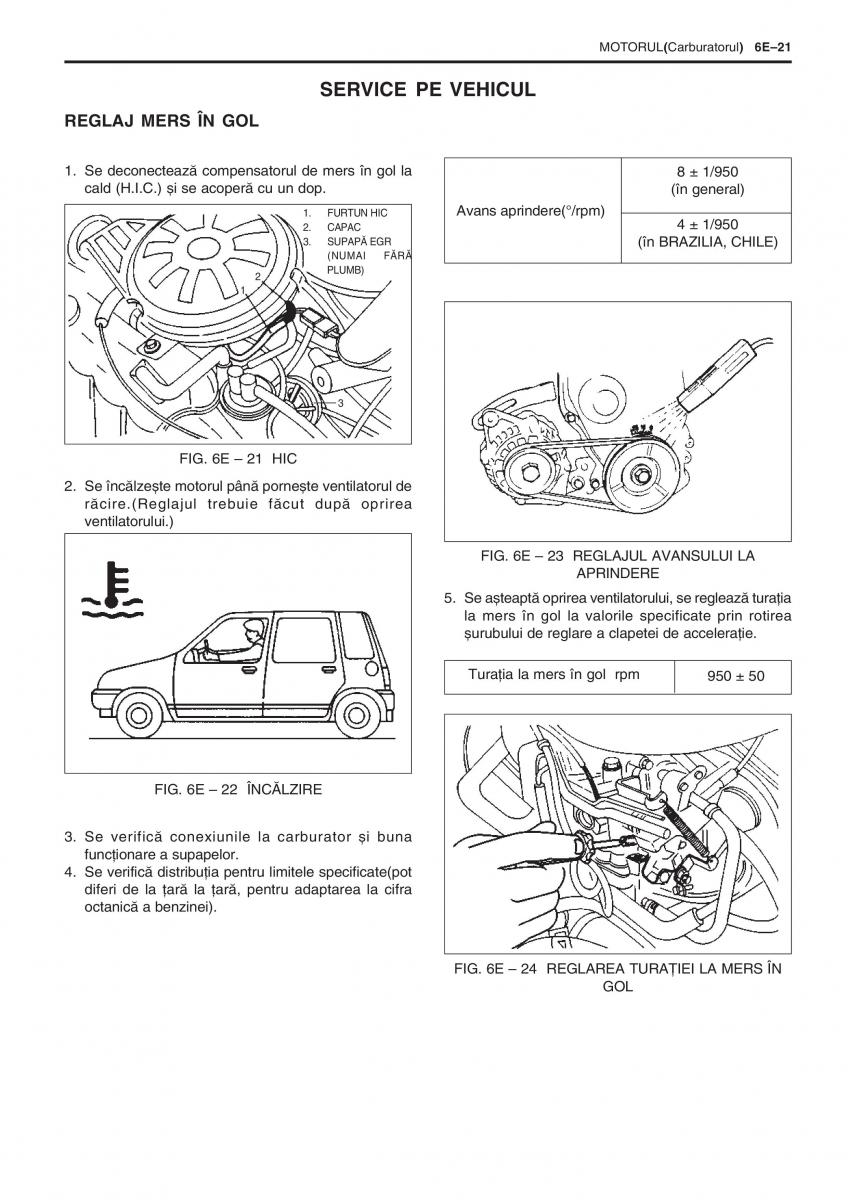 Daewoo Tico service book ksiazka serwisowa / page 161