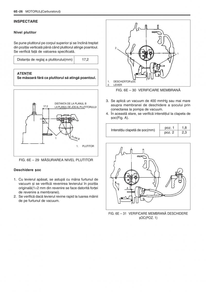 Daewoo Tico service book ksiazka serwisowa / page 166