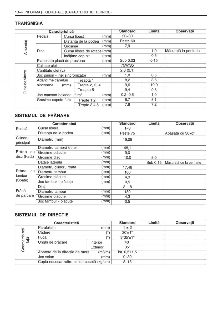 Daewoo Tico service book ksiazka serwisowa / page 18