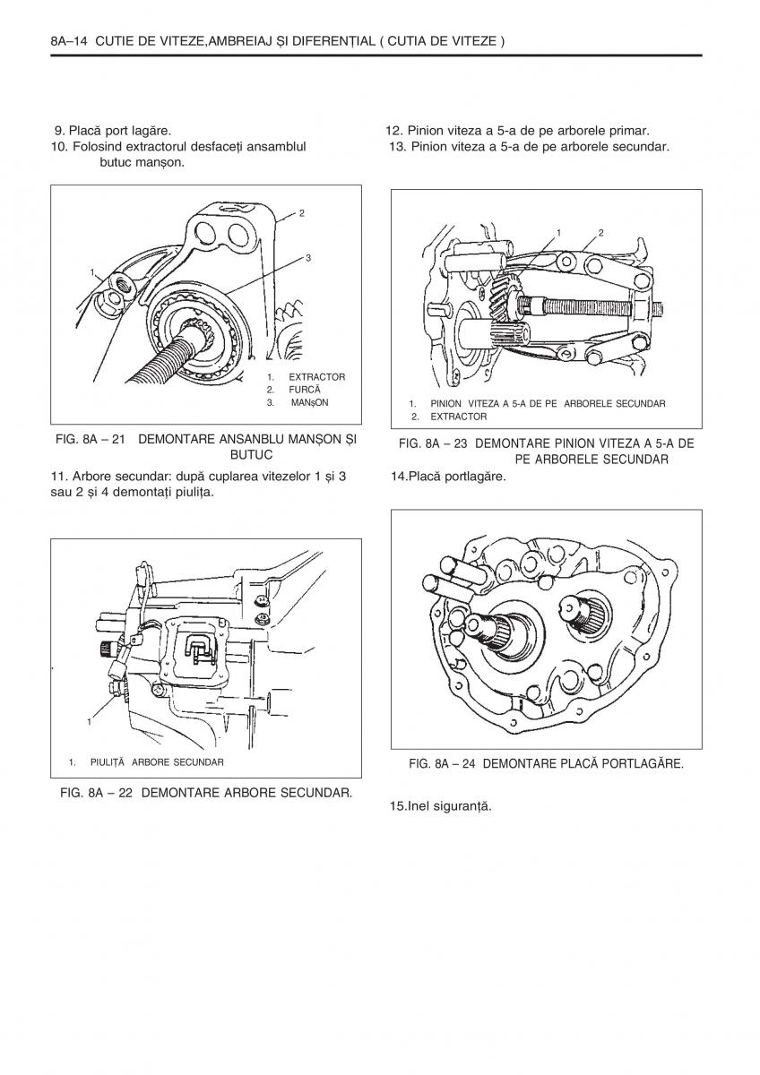 Daewoo Tico service book ksiazka serwisowa / page 220