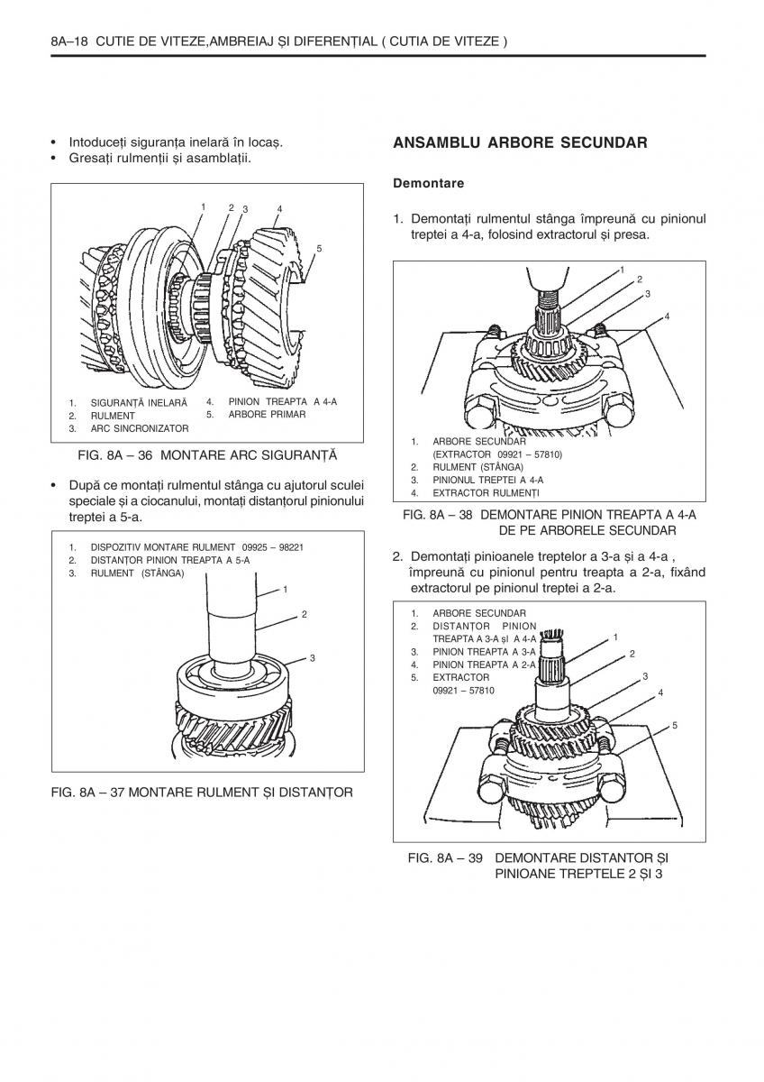 Daewoo Tico service book ksiazka serwisowa / page 224