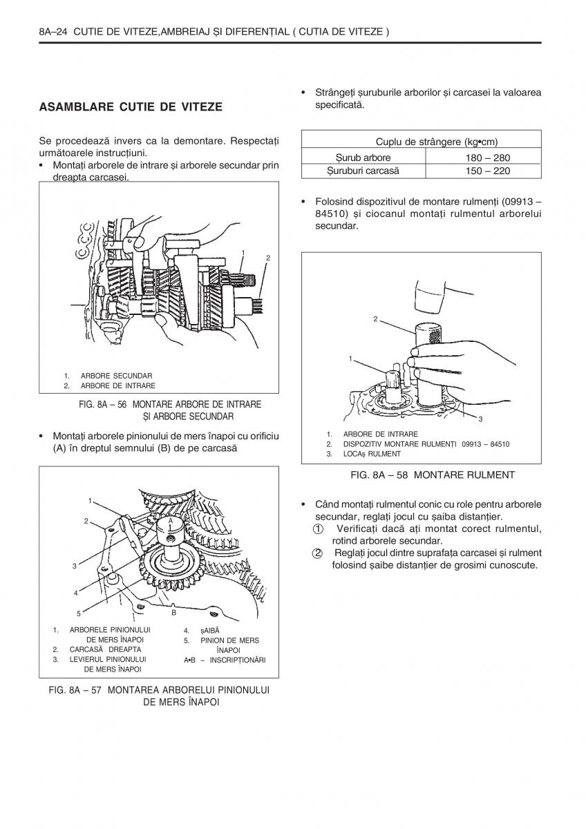 Daewoo Tico service book ksiazka serwisowa / page 230