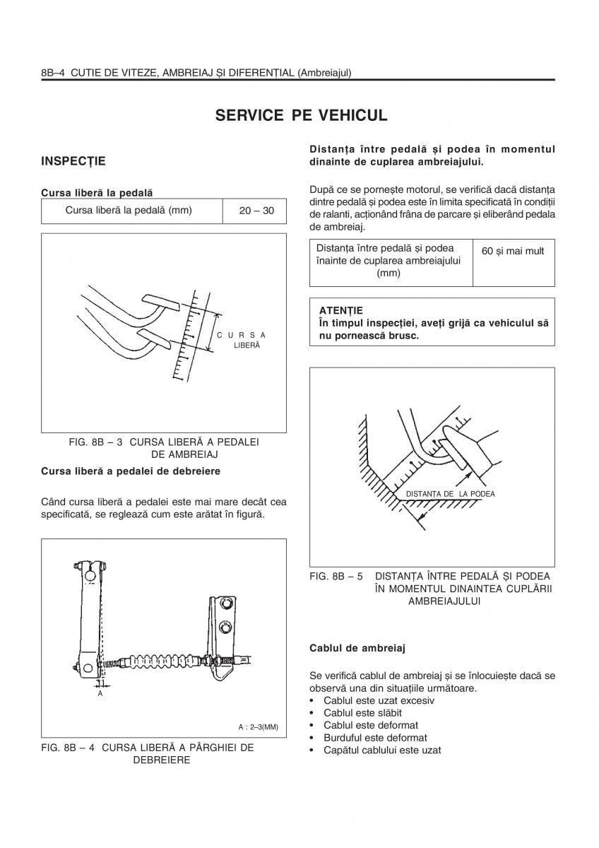Daewoo Tico service book ksiazka serwisowa / page 238