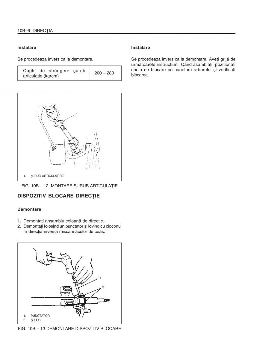 Daewoo Tico service book ksiazka serwisowa / page 263