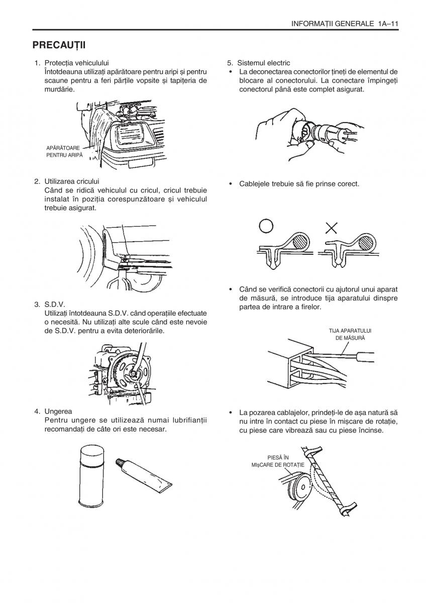 Daewoo Tico service book ksiazka serwisowa / page 11