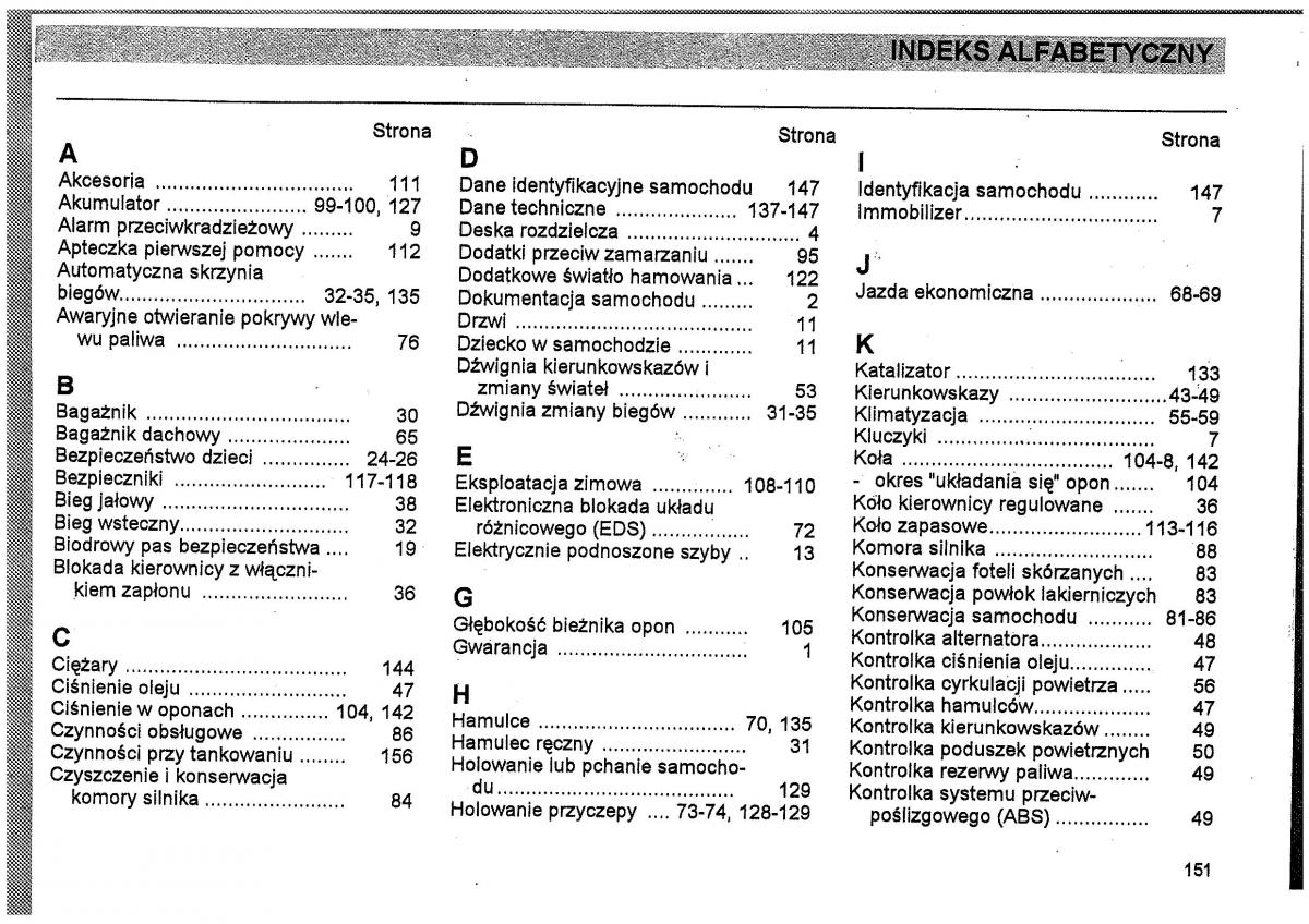 Seat Toledo I 1 instrukcja obslugi / page 154