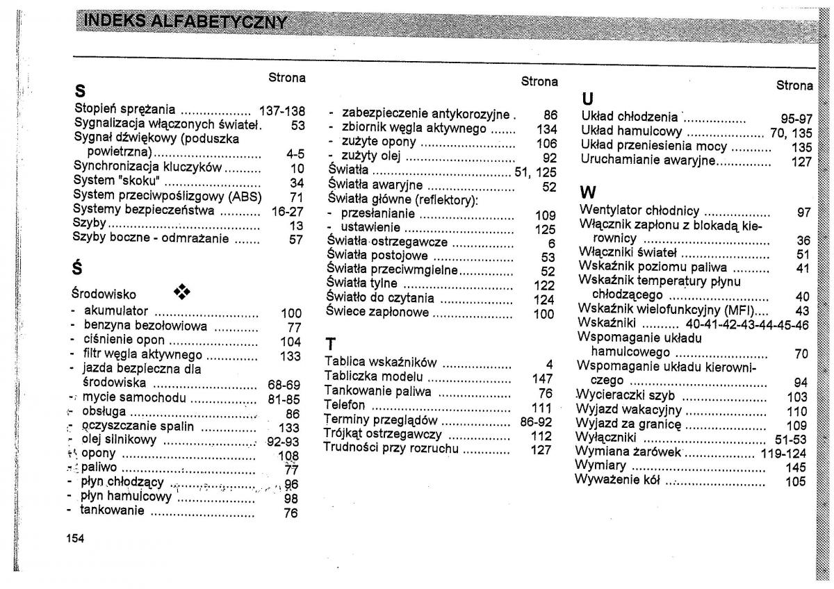 Seat Toledo I 1 instrukcja obslugi / page 157