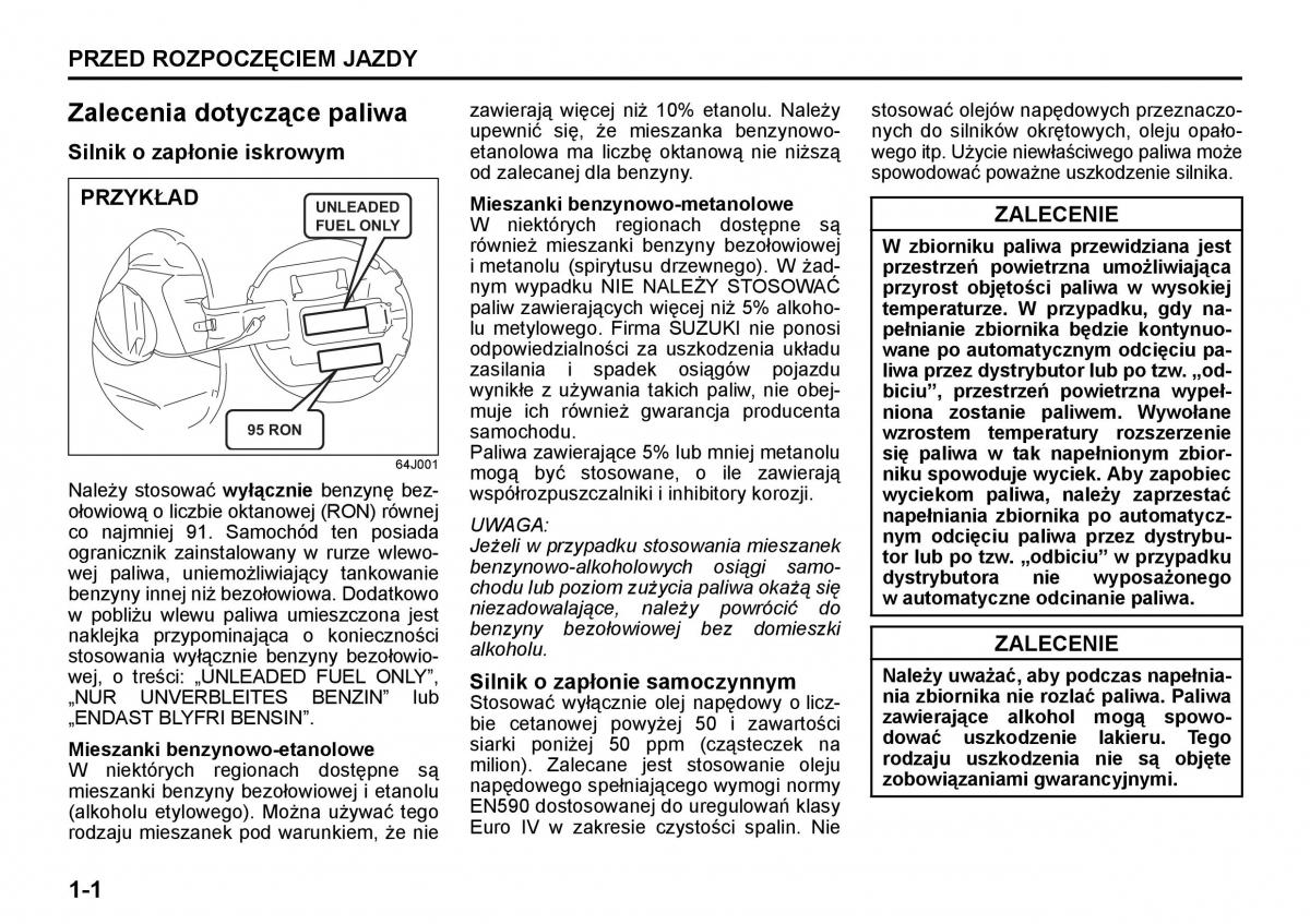 manual  Suzuki Grand Vitara II 2 instrukcja / page 12