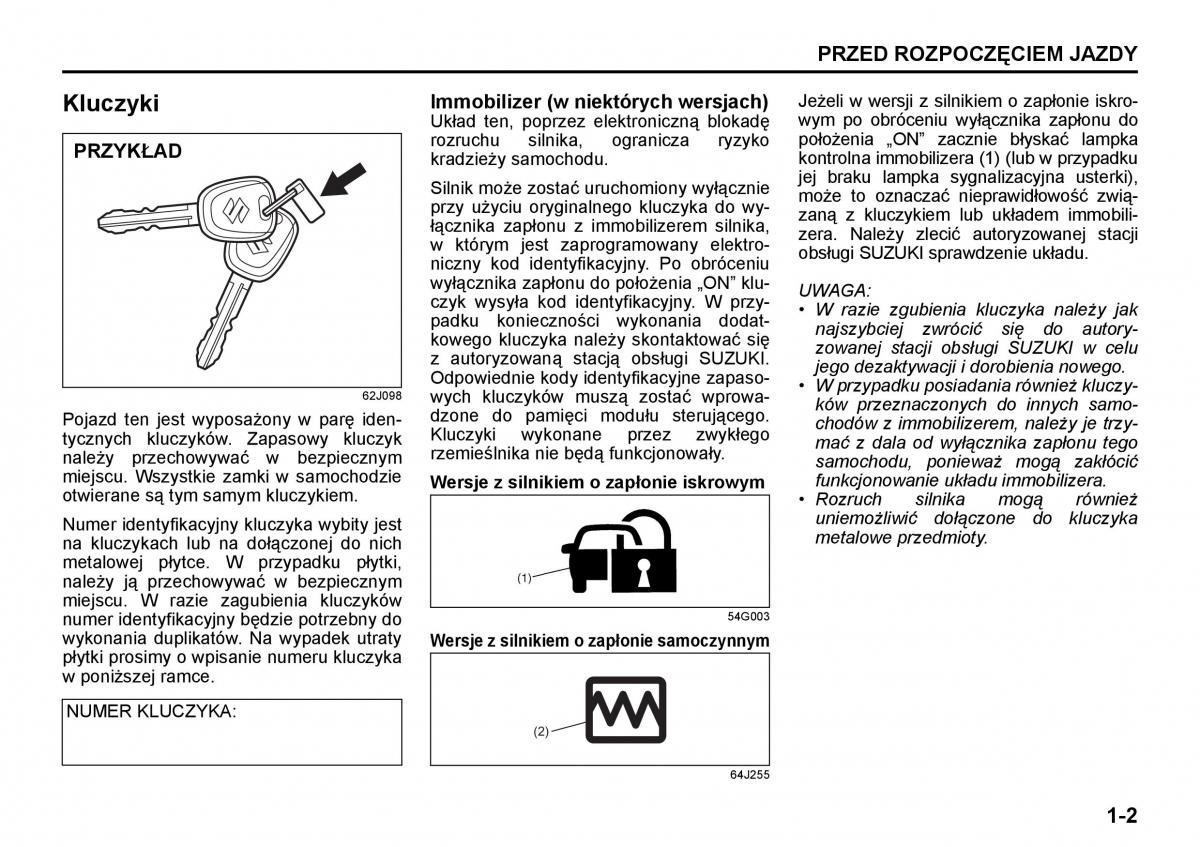 manual  Suzuki Grand Vitara II 2 instrukcja / page 13