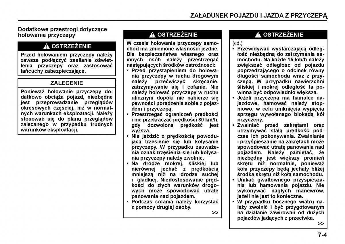 Suzuki Grand Vitara II 2 instrukcja obslugi / page 171