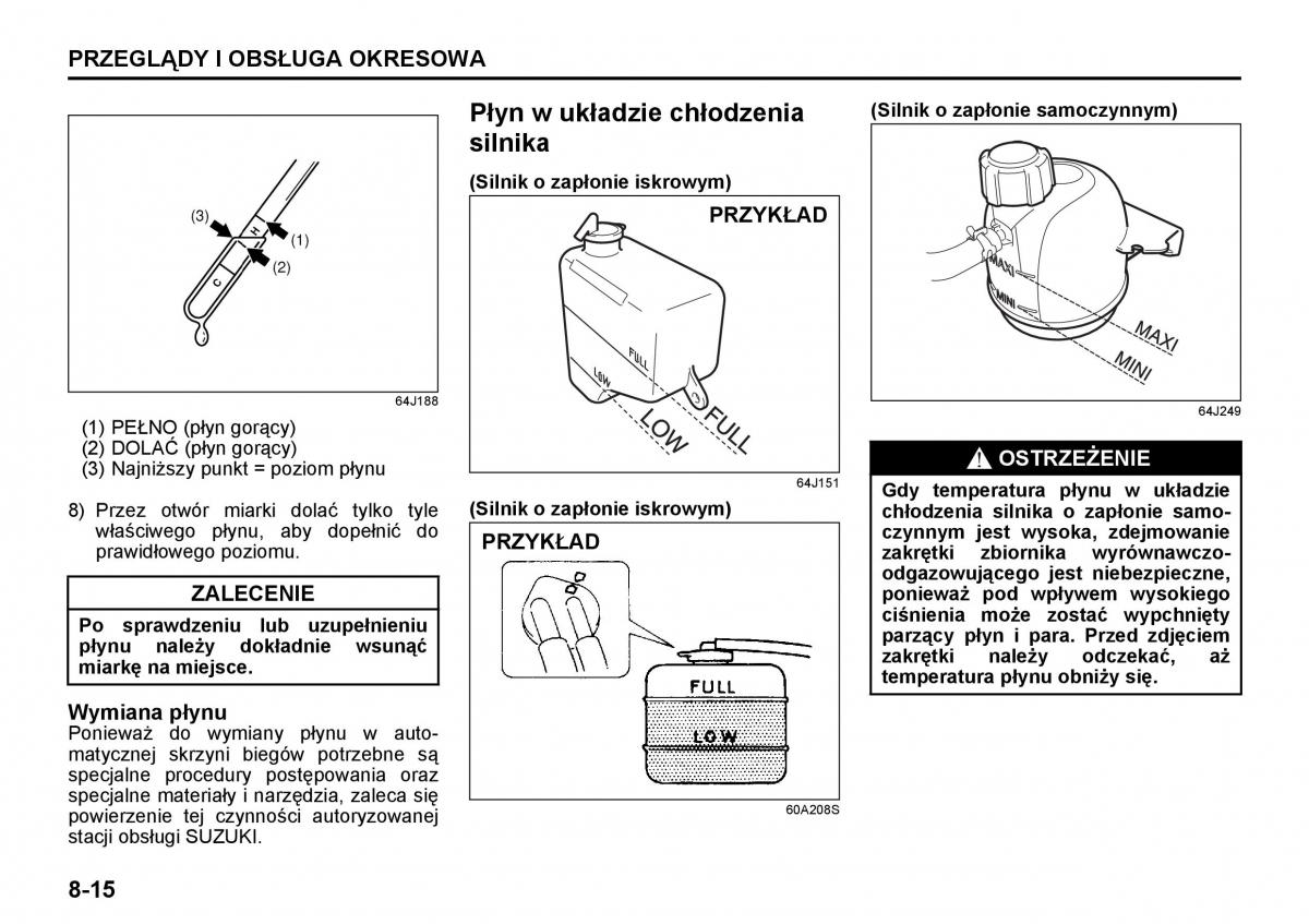 Suzuki Grand Vitara II 2 instrukcja obslugi / page 192