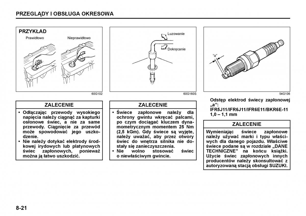 Suzuki Grand Vitara II 2 instrukcja obslugi / page 198