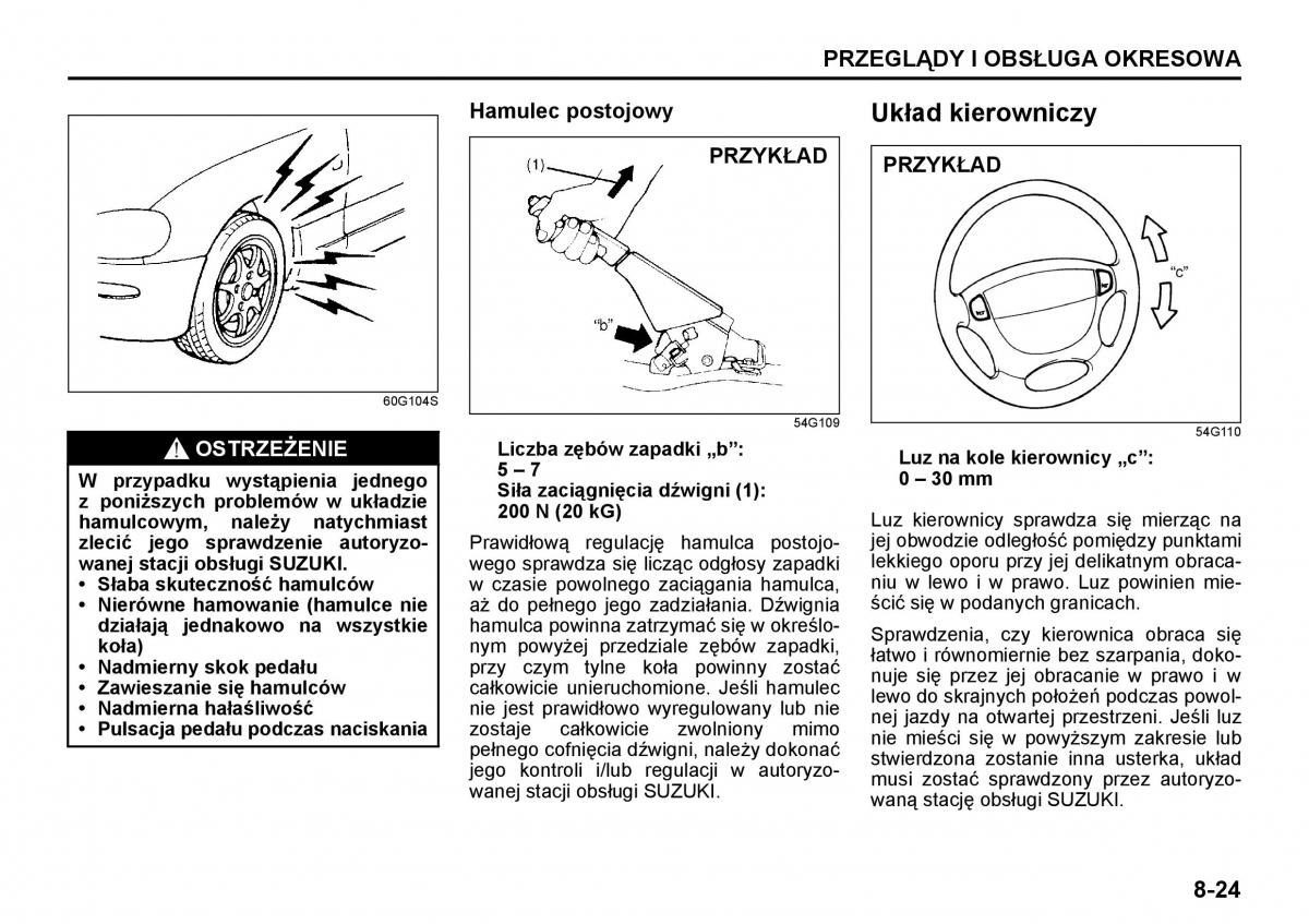 Suzuki Grand Vitara II 2 instrukcja obslugi / page 201