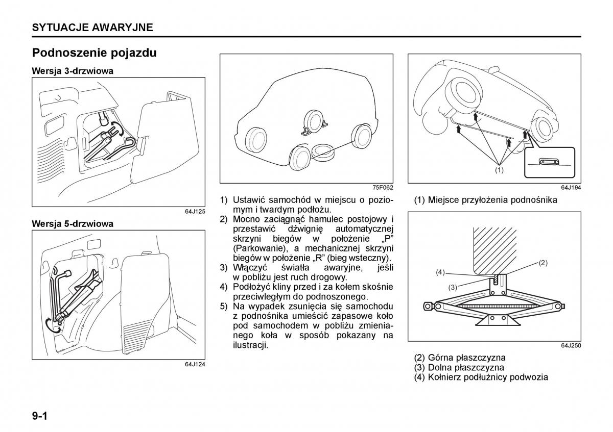 Suzuki Grand Vitara II 2 instrukcja obslugi / page 226