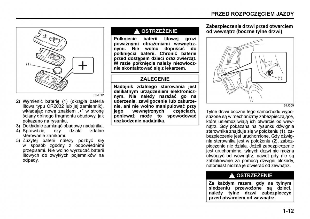 Suzuki Grand Vitara II 2 instrukcja obslugi / page 23