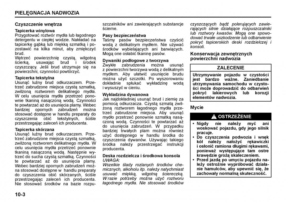 Suzuki Grand Vitara II 2 instrukcja obslugi / page 236