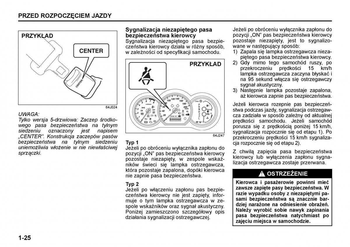 Suzuki Grand Vitara II 2 instrukcja / page 36