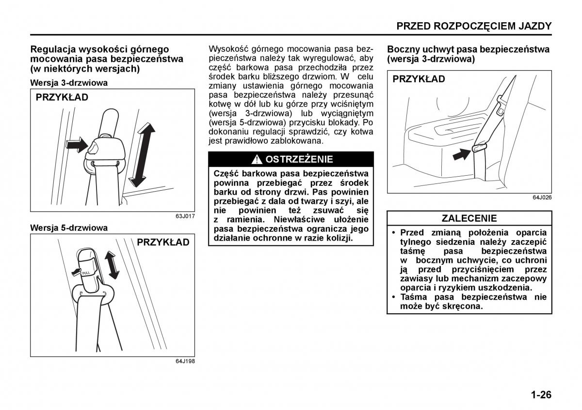 Suzuki Grand Vitara II 2 instrukcja / page 37