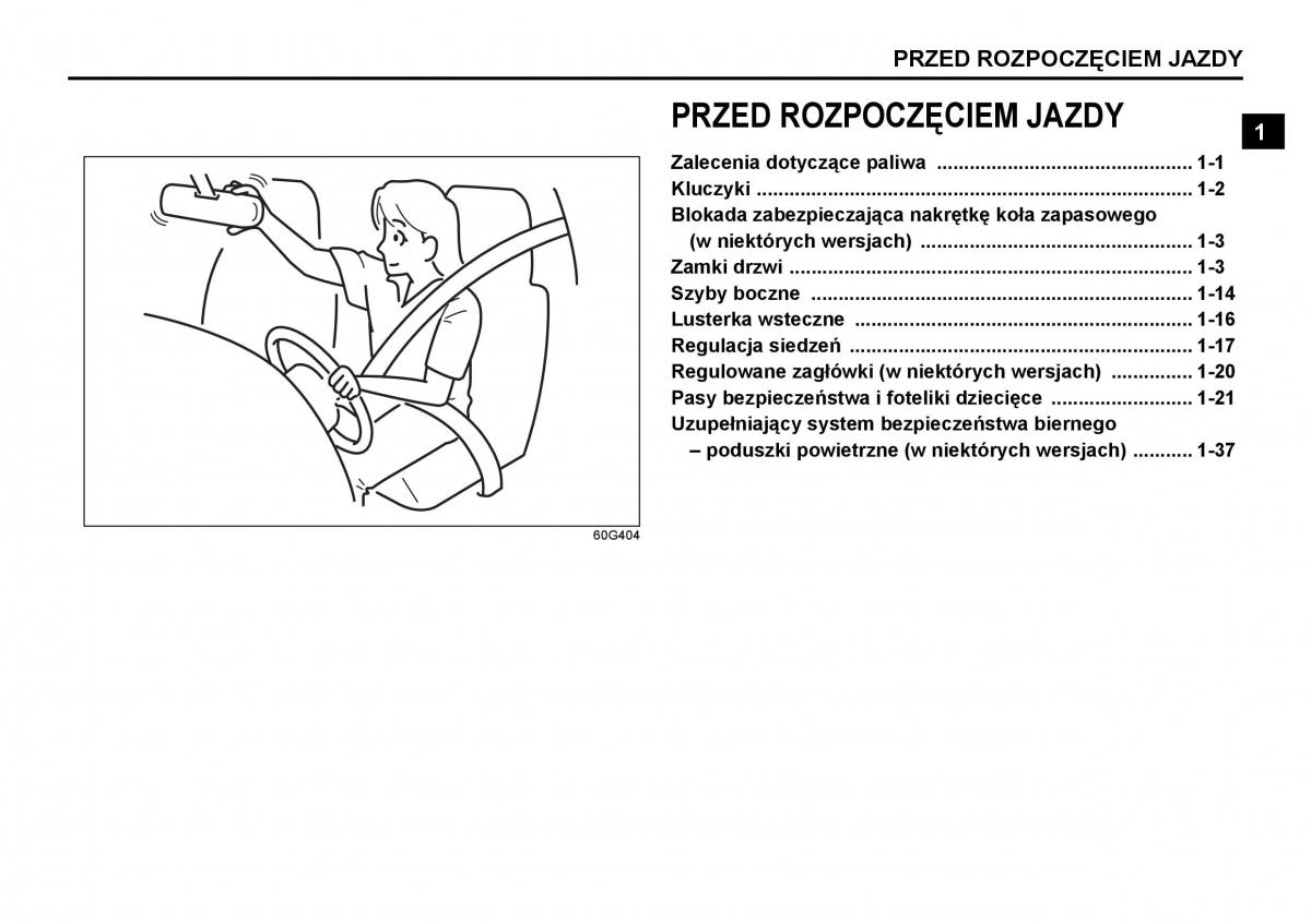 Suzuki Grand Vitara II 2 instrukcja / page 11