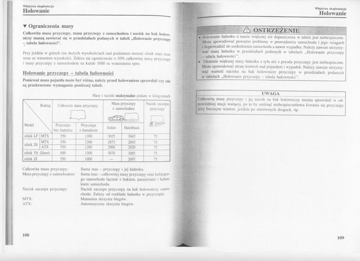 Mazda 3 I 1 instrukcja obslugi / page 56