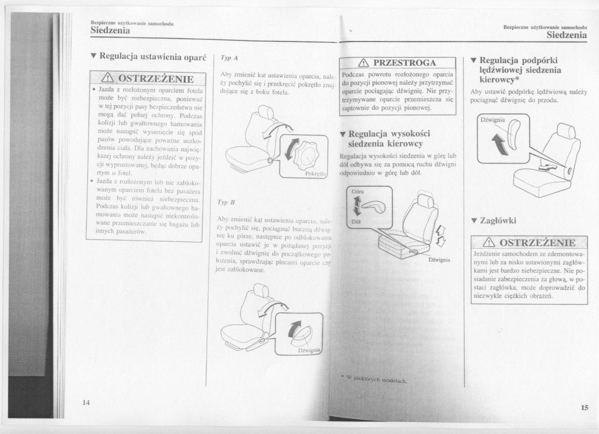 manual  Mazda 3 I 1 instrukcja / page 9