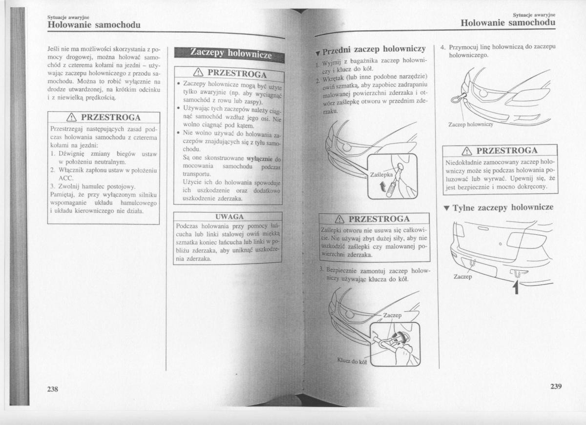 Mazda 3 I 1 instrukcja obslugi / page 121