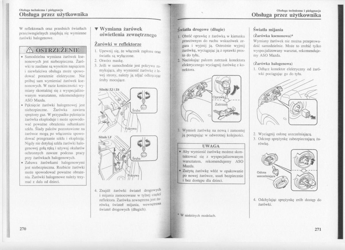 Mazda 3 I 1 instrukcja obslugi / page 137