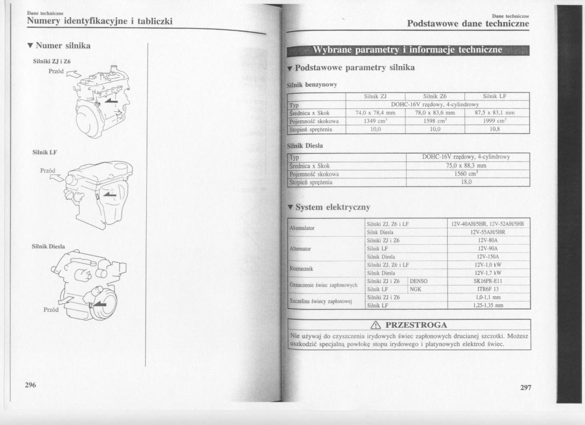 manual  Mazda 3 I 1 instrukcja / page 150