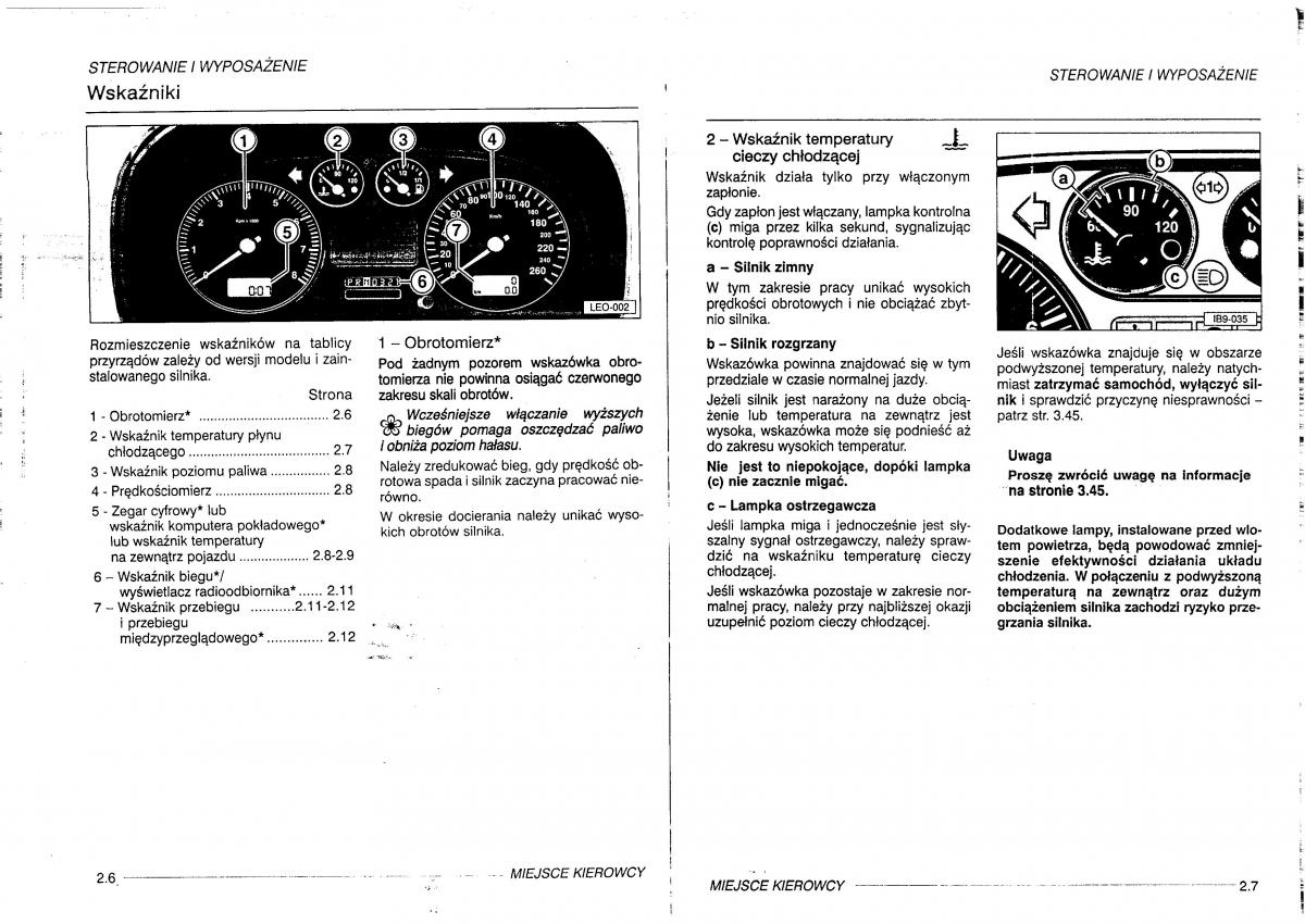 Seat Leon I 1 instrukcja obslugi / page 22