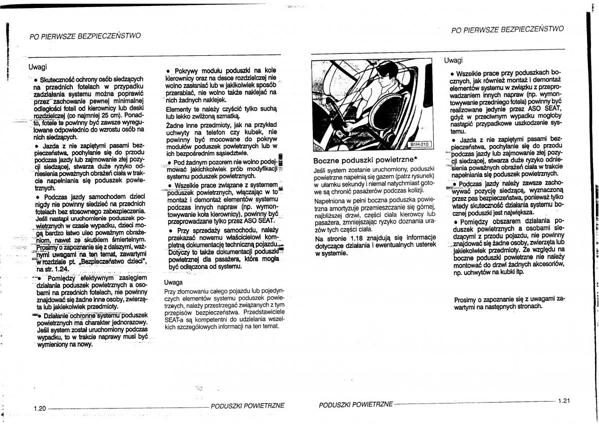 Seat Leon I 1 instrukcja obslugi / page 11