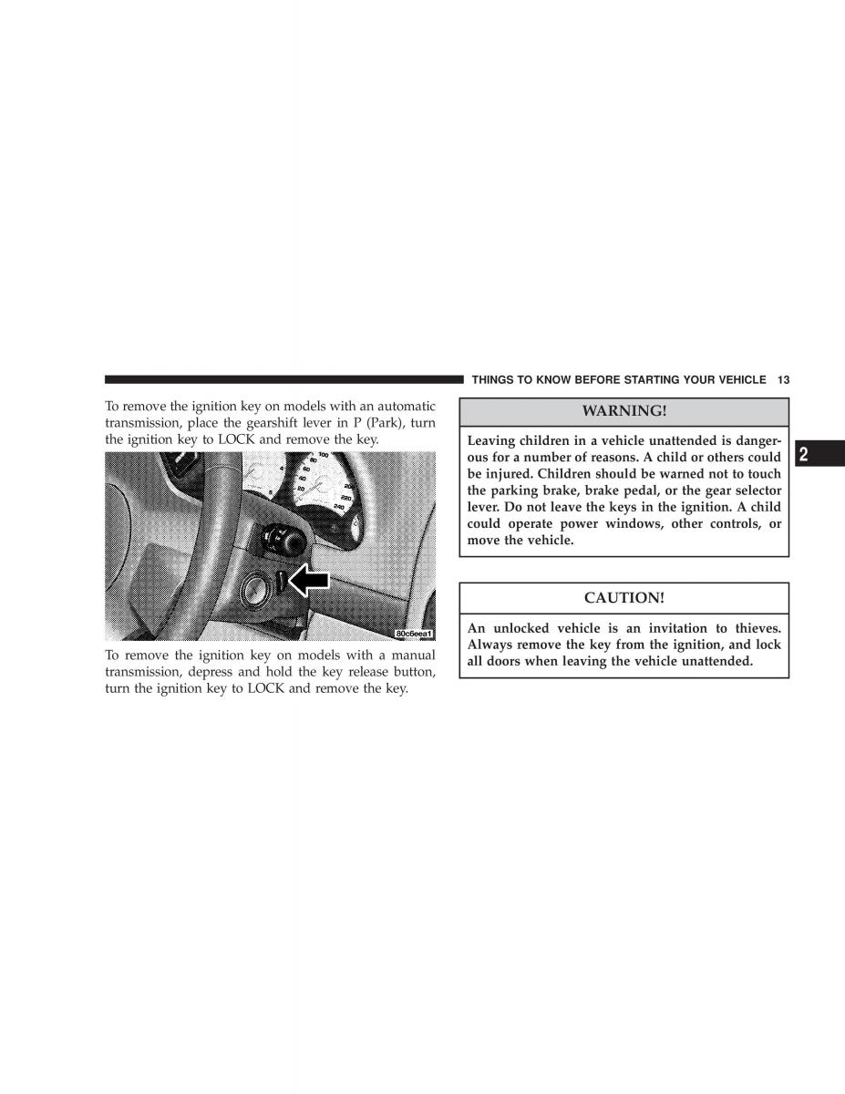 manual  Jeep Liberty Cherokee KJ owners manual / page 13