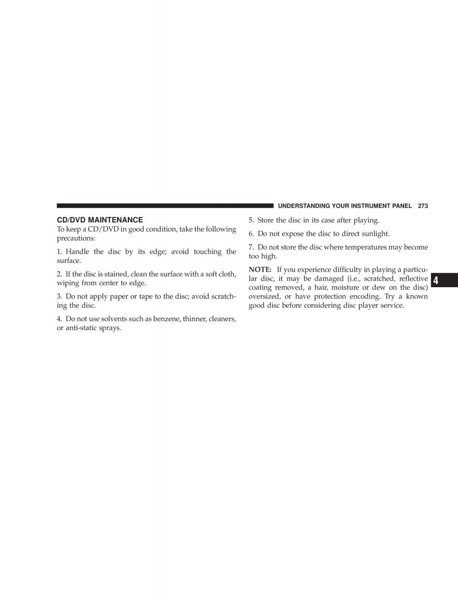 Jeep Liberty Cherokee KK owners manual / page 275