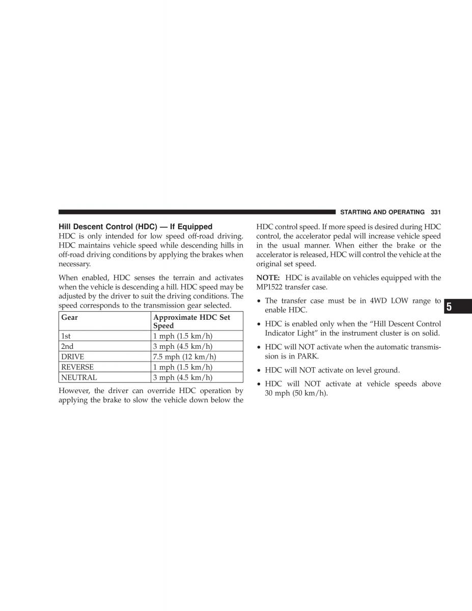 Jeep Liberty Cherokee KK owners manual / page 333