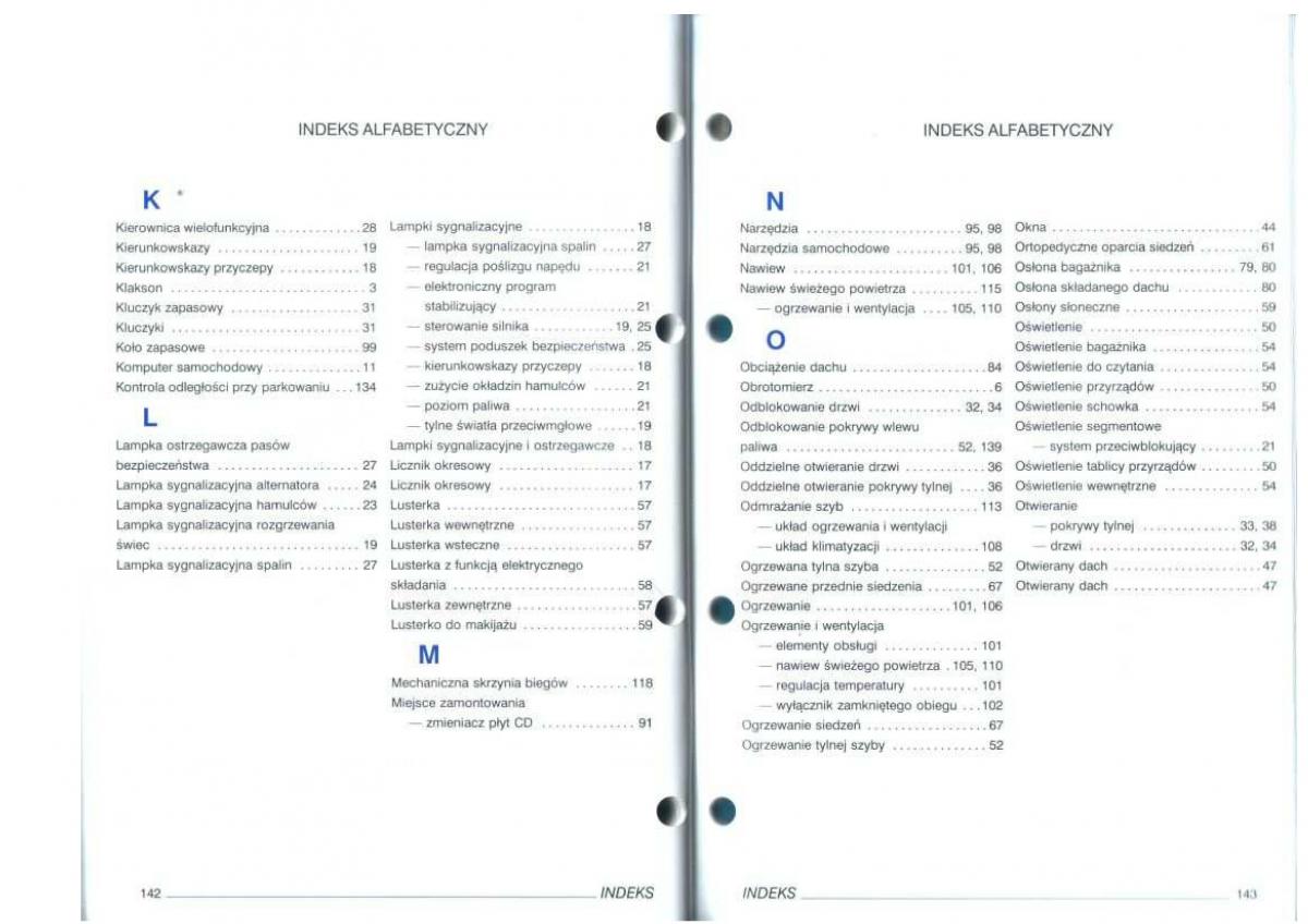 manual  VW Golf IV 4 instrukcja / page 73