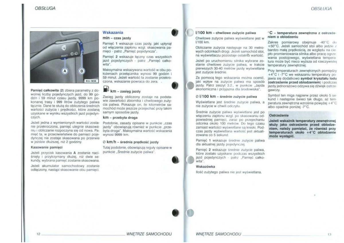 manual  VW Golf IV 4 instrukcja / page 8