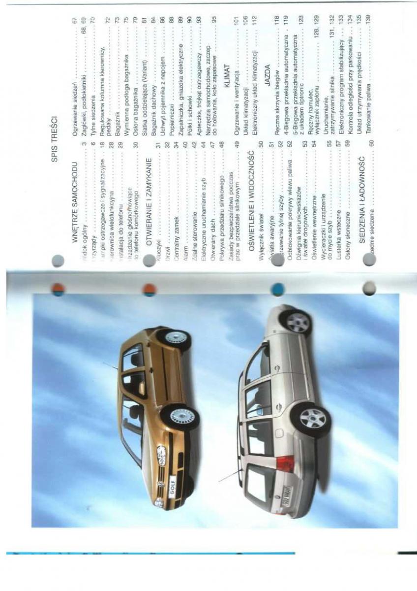 manual  VW Golf IV 4 instrukcja / page 2