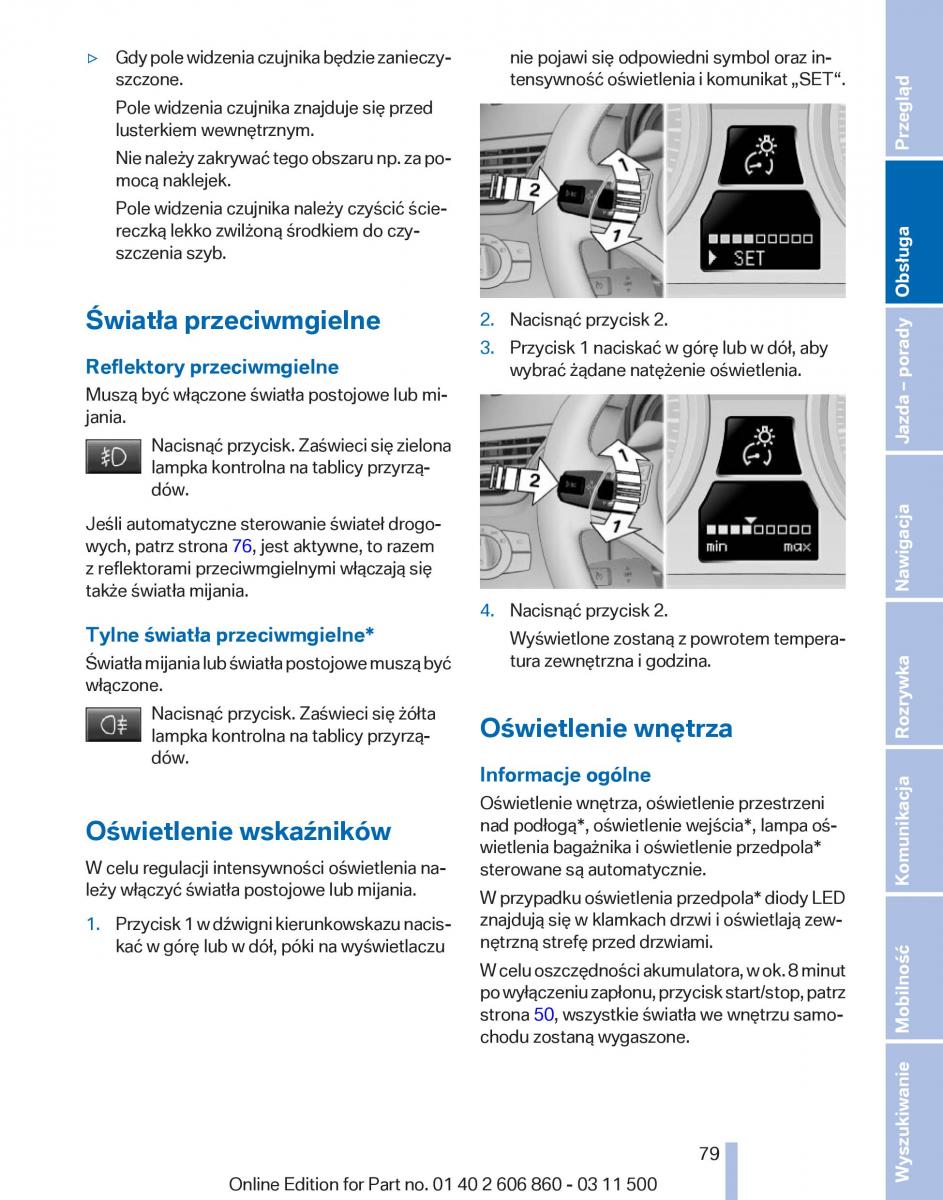 BMW X1 E84 instrukcja obslugi / page 79