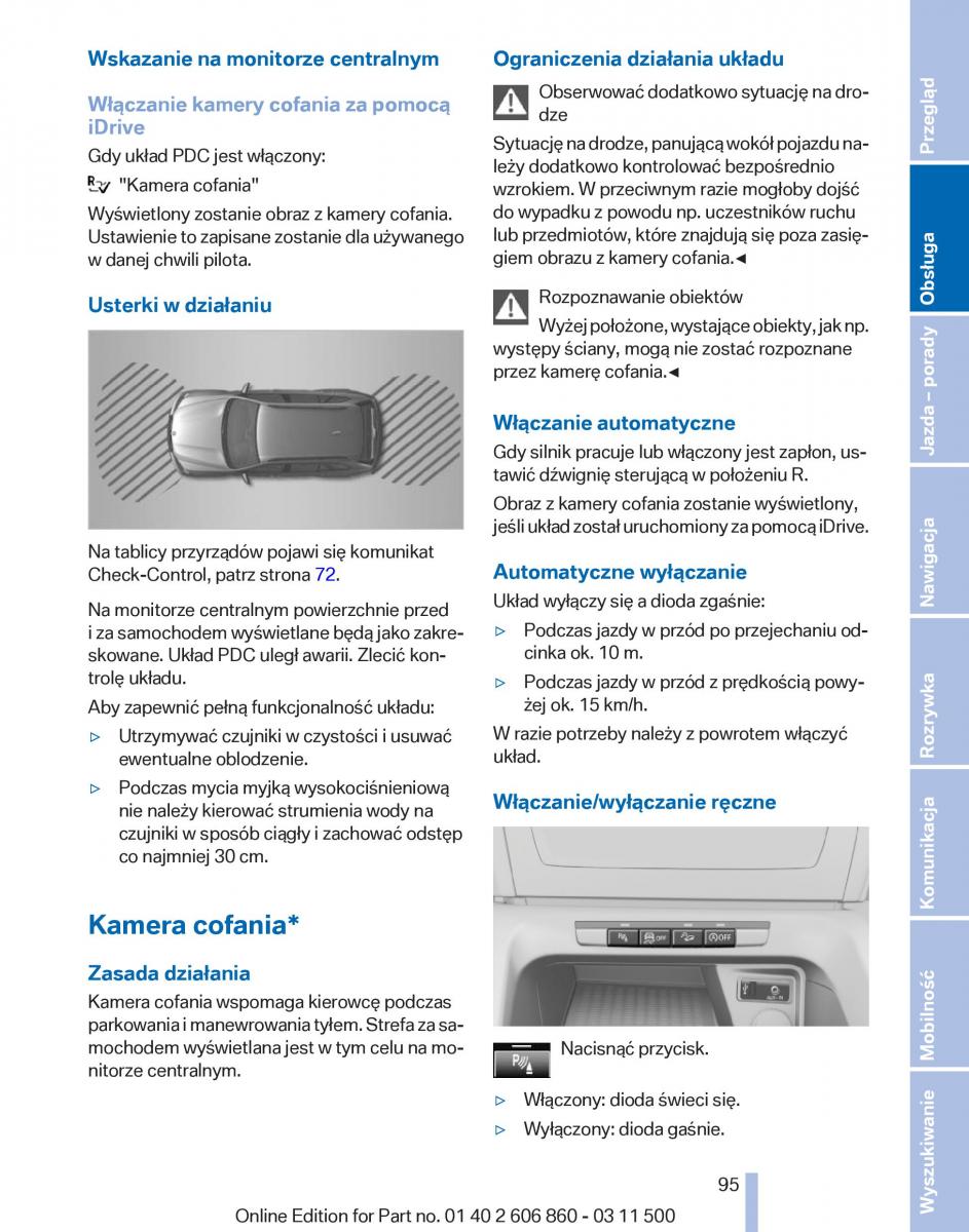 BMW X1 E84 instrukcja obslugi / page 95